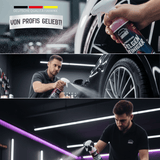 CarVibeX Felgenreiniger Set | pH-neutral + Felgenbürste & Detailing-Pinsel + 3 Tücher