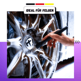 PINSEL-AUF-FELGE-ANWENDUNGSFOTO