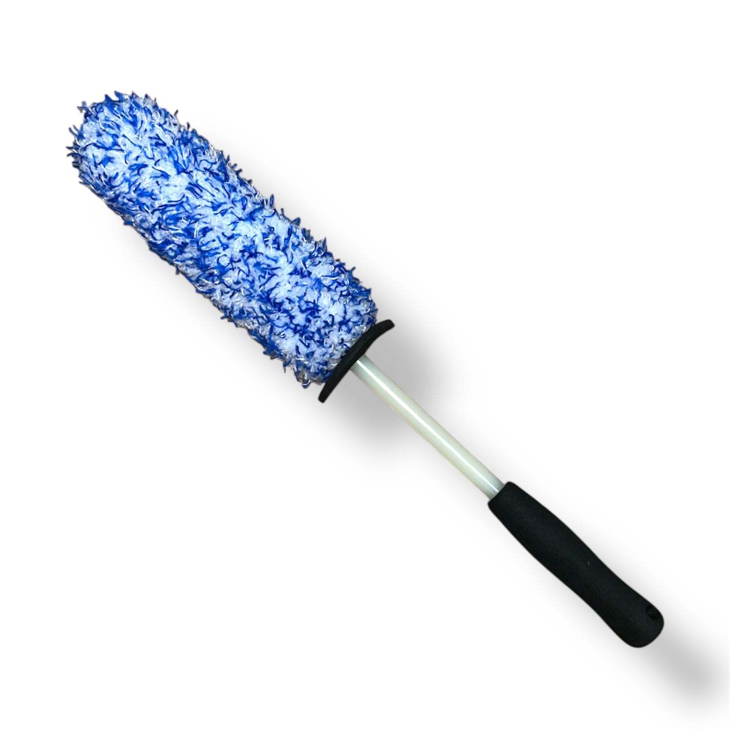 CarVibeX Felgenbürste Blau – 45 cm lange Mikrofaserbürste, flexibel, kratzfrei und lackschonend für gründliche Felgenreinigung