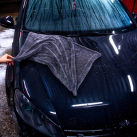 carvibex Trockentuch Anwendungsfoto auf lack