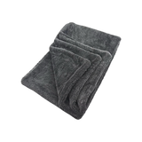 Gefaltetes CarVibeX XXL Mikrofasertrockentuch – Premium 1200 gsm, fusselfrei, langlebig und perfekt für professionelle Autopflege