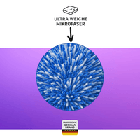 CarVibeX Felgenbürste - Lange Reinigungsbürste für Alufelgen & Stahlfelgen