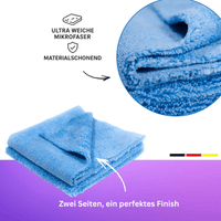 7 teiliges Mikrofaser-Set CarVibeX | Autopflege-Special